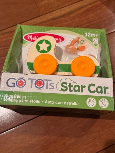 Brand new Melissa and Doug star car