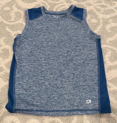 Gap Fit Blue active wear tank, size 6-7 6T/6