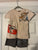 Disney Pixar, Cars 2T, short sleeve T-shirt and short set, distressed look 2T