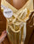 NEW SELFIE LESLIE NEW Butter yellow cowl front dress- VERY HOW TO LOSE A GUY IN 10 Women's - M