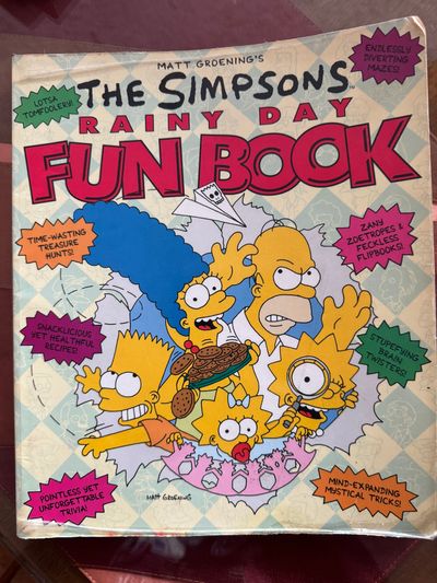 The Simpsons Rainy day fun book