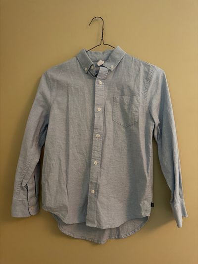 Gap Denim Blue Oxford Longsleeve 10-12