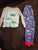 Slemily Dinasors pajamas set 7-8