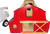 Wooden Farm Opens and expands no figures included