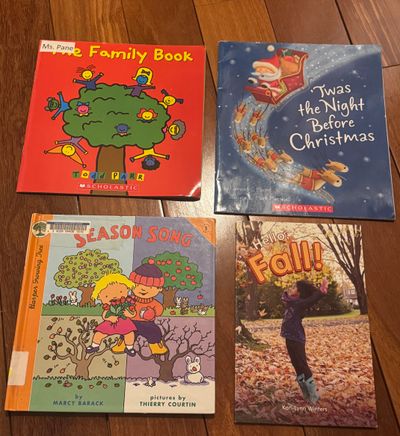 4 asst books