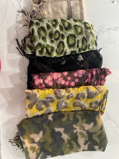 Misc 6 Scarves