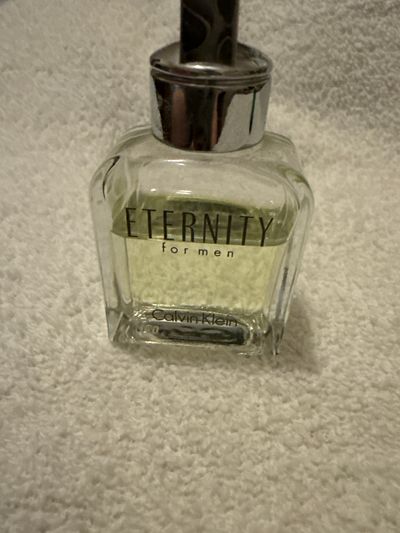 Calvin klein used Eternity for men .5 oz used