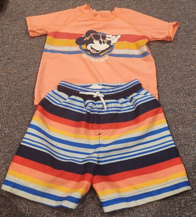 Jumping Beans Swimsuit set 2T