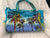 Paul Brent Blue tropical tote