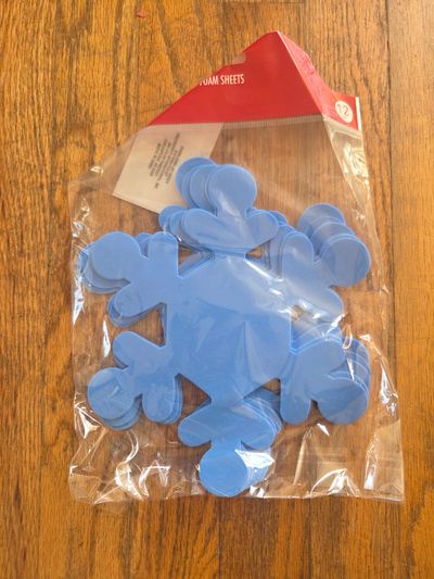 Brand New Styrofoam snowflakes