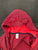 Carters Red and blue striped zip up hoodie long sleeve jacket 12-24 Months