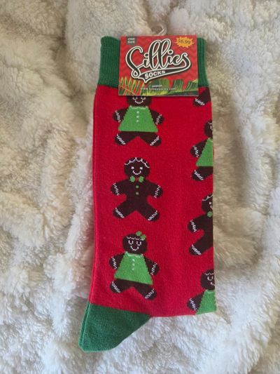 Brand New Gingerbread socks One size fits most retails $6.99