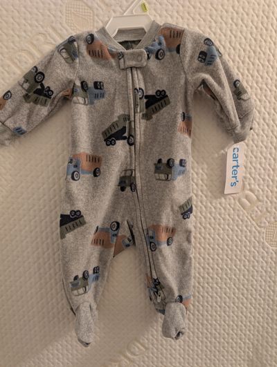 Carters brand new fleece pajamas Carters brand new fleece pajamas 3 Months