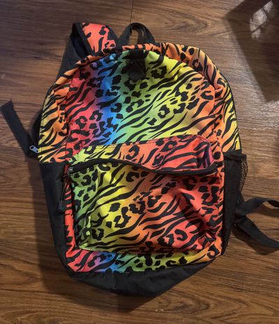 Star point Multi color animal print