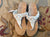 Blowfish New white crochet sandals 10 (Adult)