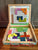 Gigglescape Magnetic shape set with cards - closes up to carrying case