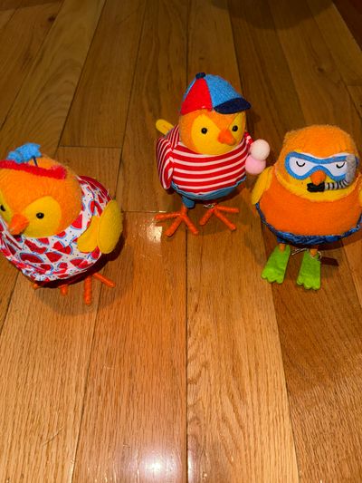 Featherly Friends Summer themed lot of 3 Featherly Friends