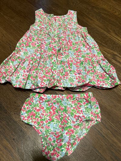 Baby Gap Floral Dress with bloomers 12-18 Months