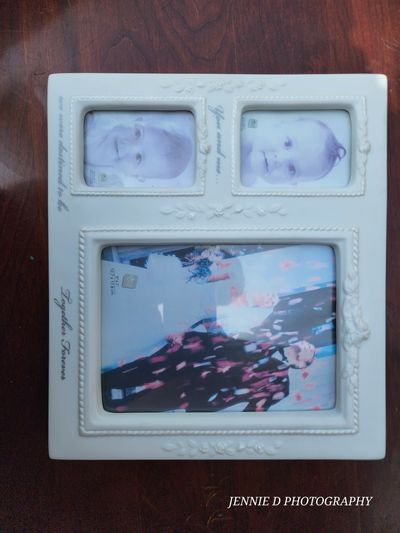 Russ wedding frame New wedding frame with plastic, no box.