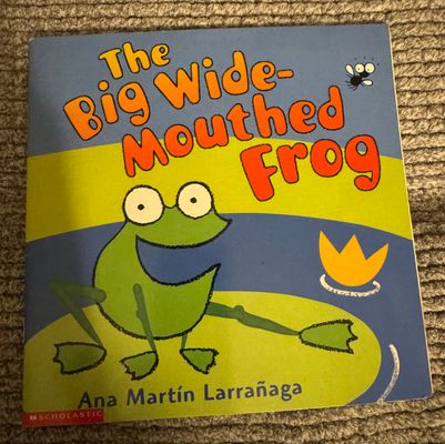 Scholastic The Big Wide Mouthed Frog