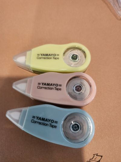 NEW correction tap lot of 3 NEW correction tap lot of 3
