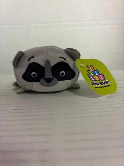 NEW W TAG 4inch stackable plushie Grey stackable soft plushie