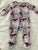 Carters Size 9 months narwhal fleece pjs 6-9 Months