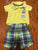 Kids headquarters Two piece Dino outfit 3-6 Months