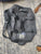 Black duffle bag