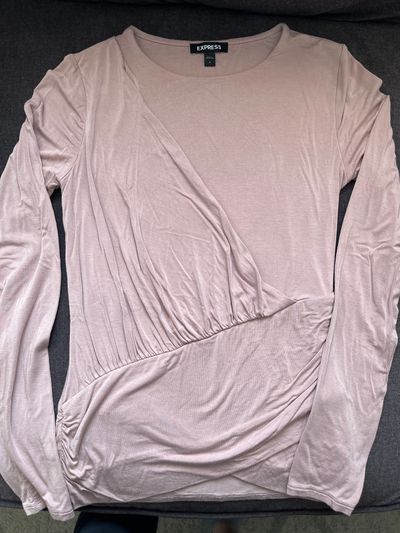 Express ruched long sleeve top  Women's - S