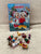Disney Amazing hard cover storybook with ornaments and figurines