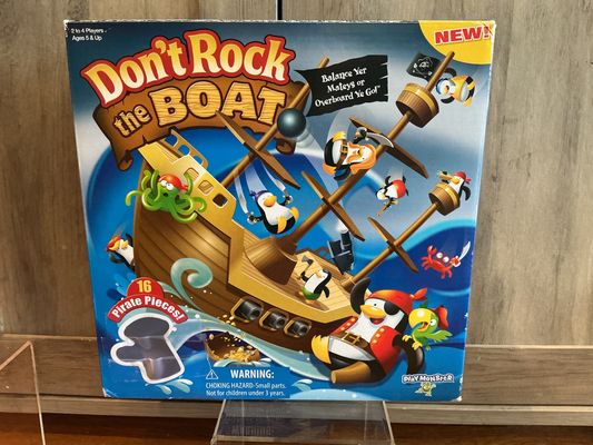 Play Monster Don't Rock The Boat board game - ages 5+