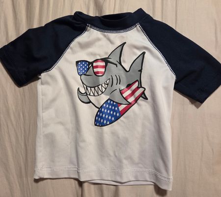 12-18M Boys Rashguard/Swim shirt  12-18 Months