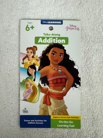 Brand New Disney Princess Take Along Addition Book Brand New Disney Princess Take Along Addition Book