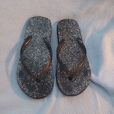 Black sparkle flip flops Black sparkle flip flops 1 (Big Kid)