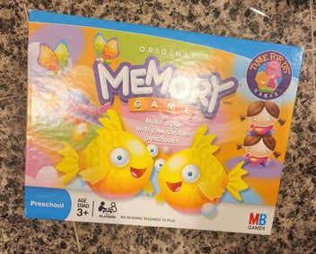 Original Memo" matching card game make a pair with your favorite preschooler