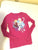 Disney size 14 LS Violet shirt with Anna and Elsa 14-16