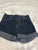 Circo Blue wash denim shorts 2T
