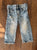Baby Gap Distressed Straight Jeans Adjustable Waist 12-18 Months