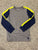 Carters Long sleeve grey navy and neon yellow long sleeve shirt 10-12