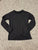 Athletic works Black high neck crossover long sleeve top 7-8