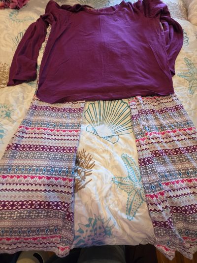 Gilligan and O'Malley 2 Piece PJ's Women's 2X