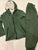 All in motion Track suit Sherpa hooded green outfit 6T/6
