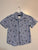 Basic Editions Hawaii Theme Blue Button Down Shirt 4T