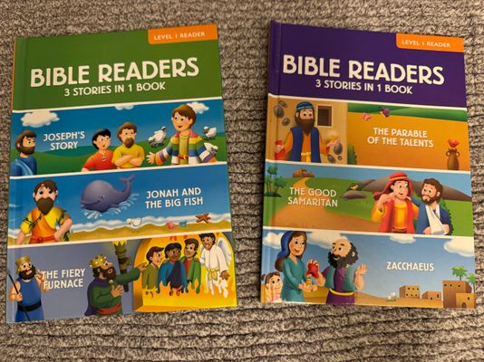 Clever Factory Bible Reader 3 in 1 Book- 2pc