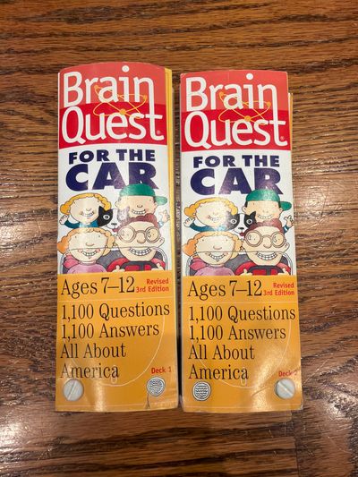 Brain quest cards 2 decks all about America