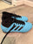 Predator Blue and black predator soccer cleats with laces 3-1/2 (Big Kid)