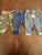Pants 3 pack  0-3 Months