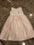 Perfectly Dressed sleeveless gingham dress sleeveless pink and white gingham dress with a white bow at the w