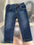 Garanimals dark blue jeans with button 12 Months